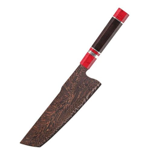 Copper Mai Nakiri Vegetable Knife — 180 mm